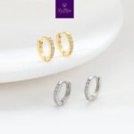 Huggie hoop earrings - Image 2