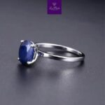 Island nature blue sapphire ring - Image 2